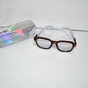 VISOONE Oversized Square Blue Light Blocking Glasses – Fashion Computer Eyewear
